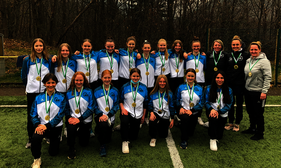 Fußball-Damen-Mannschaft.