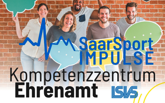 Werbebanner für die Veranstaltung SaarSport Impulse des Kompetenzzentrums Ehrenamt des LSVS