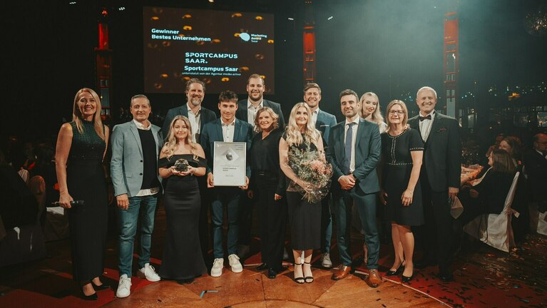 Gruppenfoto Kommunikations-Team des LSVS 