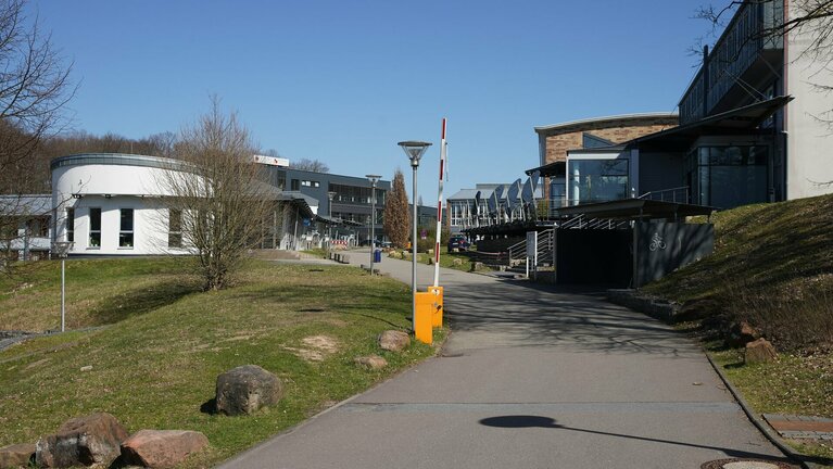 Gelände an der Saarbrücker Sportschule.