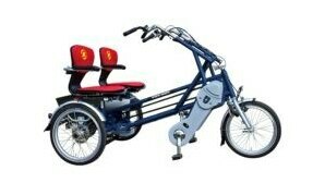 Abbildung eines barrierefreien Paralleltandems