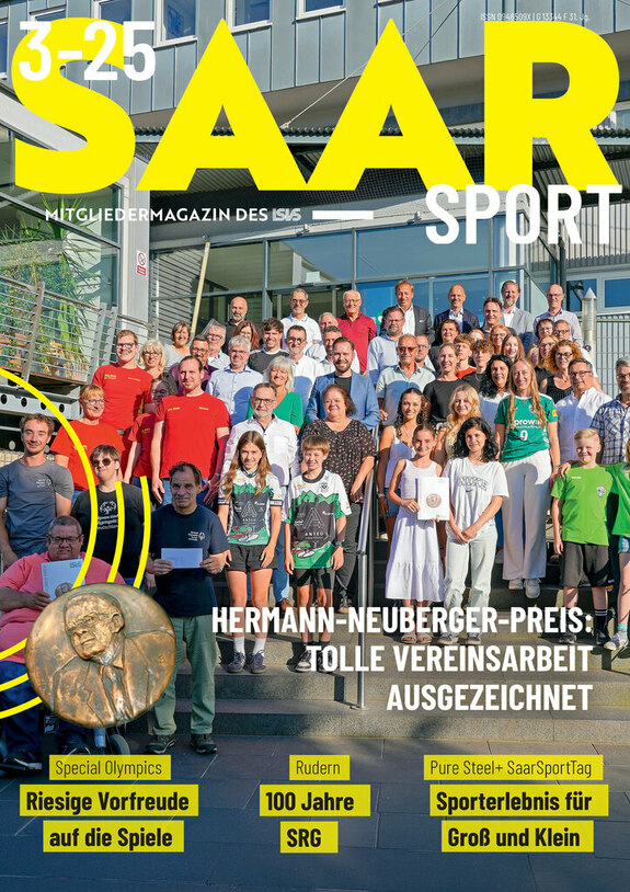Titelseite des Verbandsmagazins SaarSport
