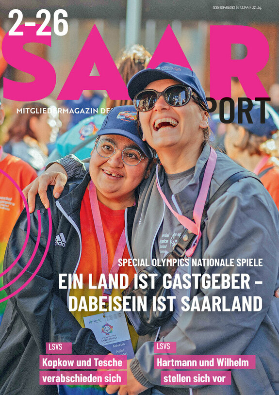 Titelseite des neuen Saarsport Magazins