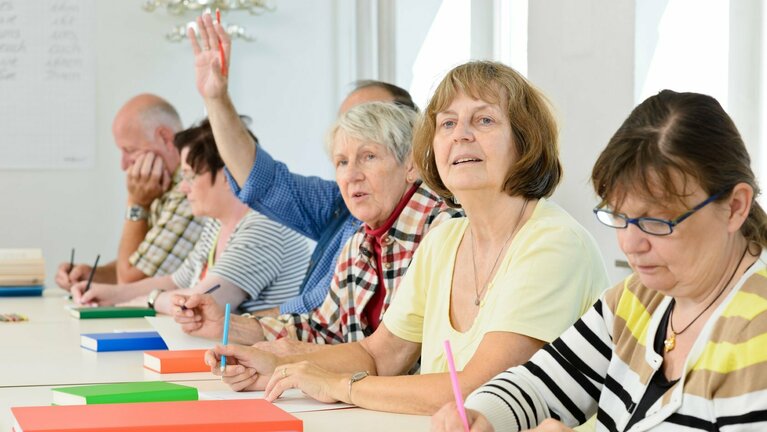 Gruppe in einer Fortbildung.