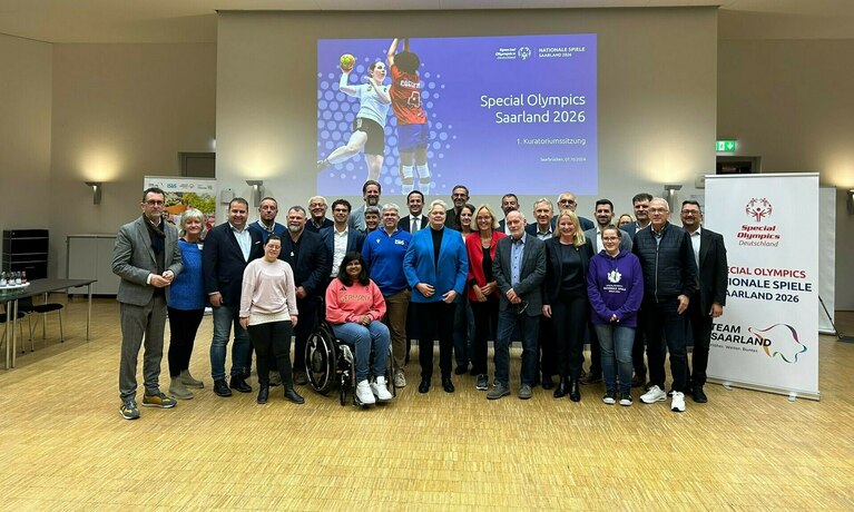 Gruppenfoto Special Olympics