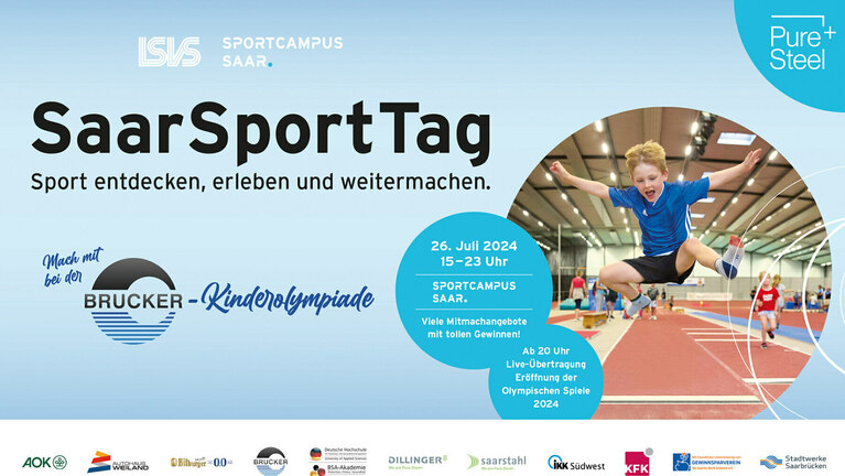 werbung zum saarsport tag
