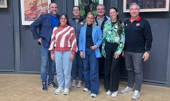 Gruppenfoto mit den Mitgliedern des neuen Jugendrates der Sportjugendsaar