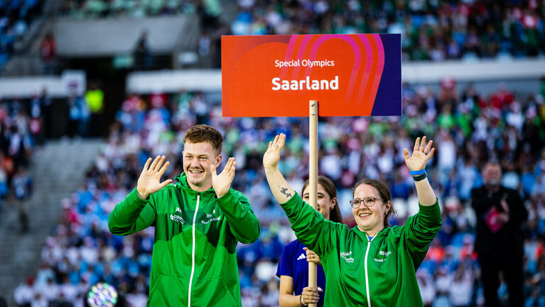 Eröffnungsfeier der Special Olympics Nationalen Spiele