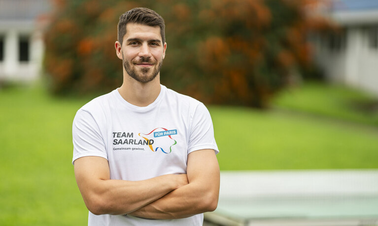 Der Tischtennisspieler Patrick Franziska