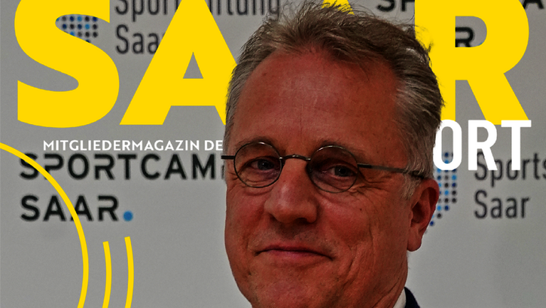 Ausschnitt der Titelseite des Saarsport Magazins