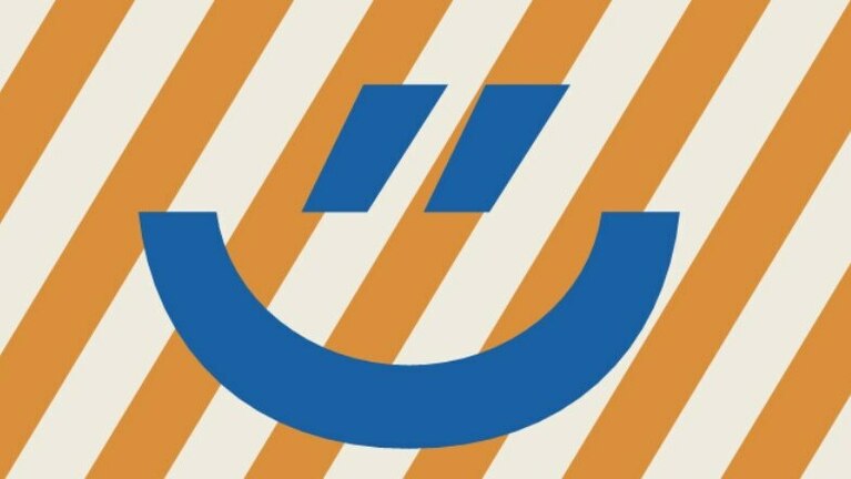 Werbemotiv mit einem Smiley für den deutschen Ehrentag