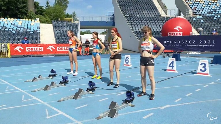 Start Läufer.