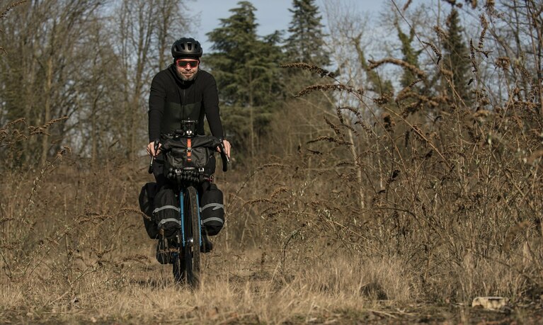 Fahrradfahrer Fabian Theobald