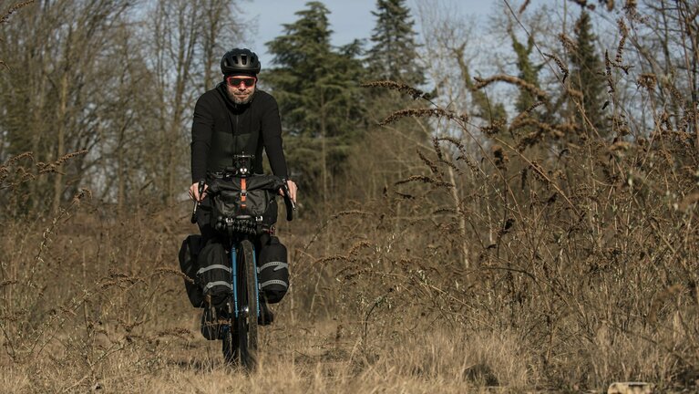 Fahrradfahrer Fabian Theobald