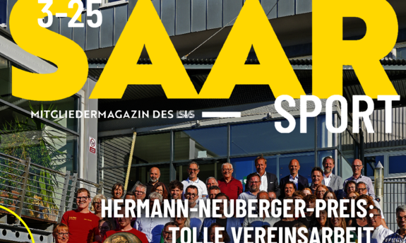 Auschnitt der Titelseite des neuen SaarSport Magazins