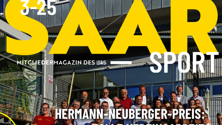 Auschnitt der Titelseite des neuen SaarSport Magazins