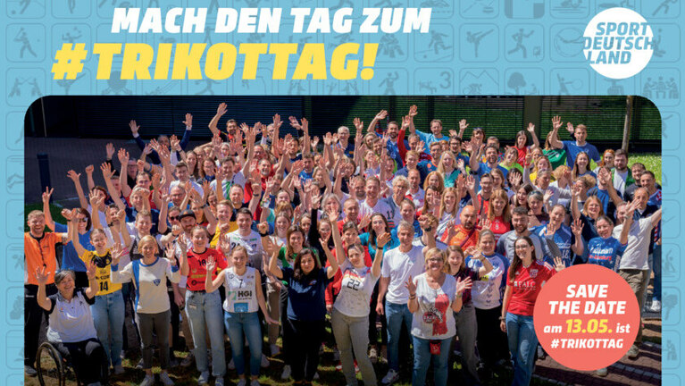 Kampagnen-Plakat zum Trikottag